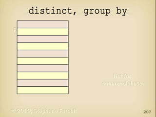 distinct, group by

207

 