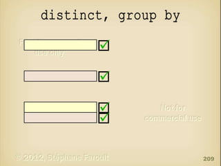 distinct, group by

209

 