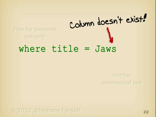 where title = Jaws

22

 