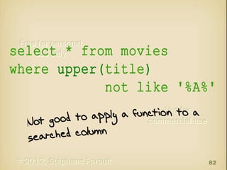 select * from movies
where upper(title)
not like '%A%'

82

 