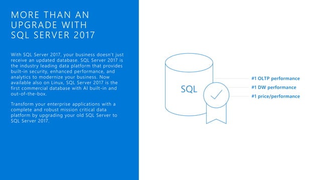 SQL Server Versions & Migration Paths | PPT