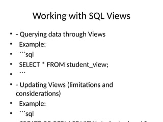 Views For Sql SQL_Tables_Views_Indexes_Presentation.pptx