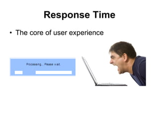 Response Time The core of user experience 