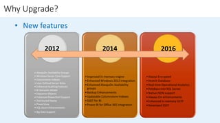 SQL Server Upgrade and Consolidation - Methodology and Approach | PPTX