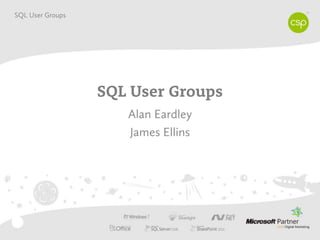 SQL User Groups