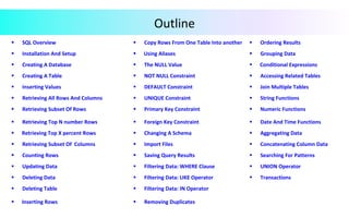 SQL Basics | PDF