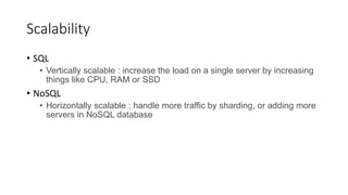 SQL vs NoSQL | PPT