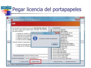 Sql wizard - OBCOM Ingenieria | PPTX