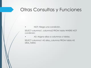 Apunte sobre Comandos SQL en MYSQL - Beneficios de Dominar SQL en MySQL ...