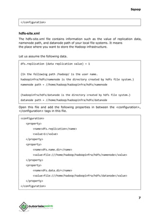 Sqoop tutorial | PDF