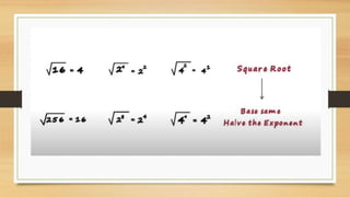 Sqrt8 Squares and Square root - Class VIII | PPTX