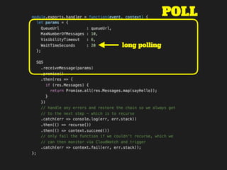 POLL
long polling
 