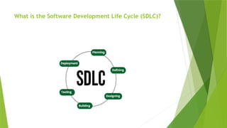 What is the Software Development Life Cycle (SDLC)?
 