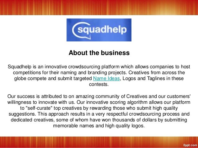 Company Naming Competitions Business Brand Name Ideas