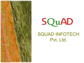 SQUAD INFOTECH
Pvt. Ltd.
 
