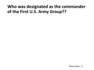 Squadron D-Day Quiz - with no transition effects Slide 29
