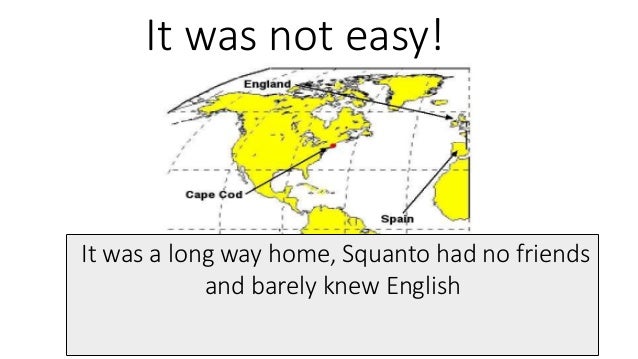 How did Squanto learn English?