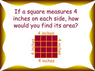Square and square roots | PPT