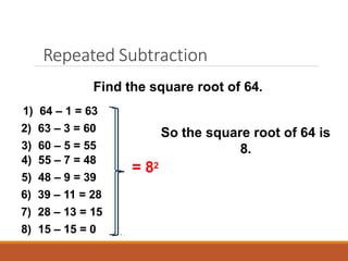 square and square root class8.pptx