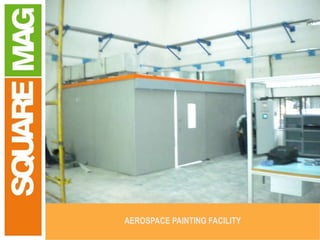 CONTROL
LEAD SCREW MECHANISM
FOR COIL MOMENT
LEAD SCREW
FOR
HEAD STOCK MOMENT
HEAD STOCK
TANK
TAIL STOCK
MOTORISED STEADY REST
FOR ROTATING JOB
JOB
AEROSPACE PAINTING FACILITY
 