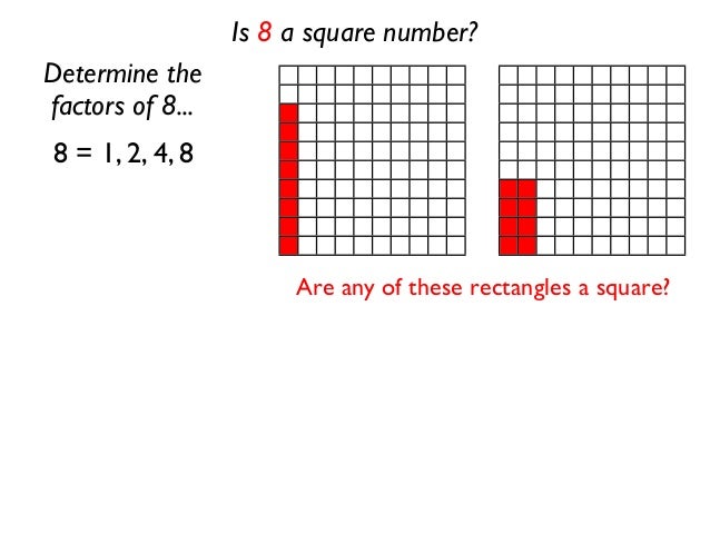 Understanding Square Numbers (Lesson 1)