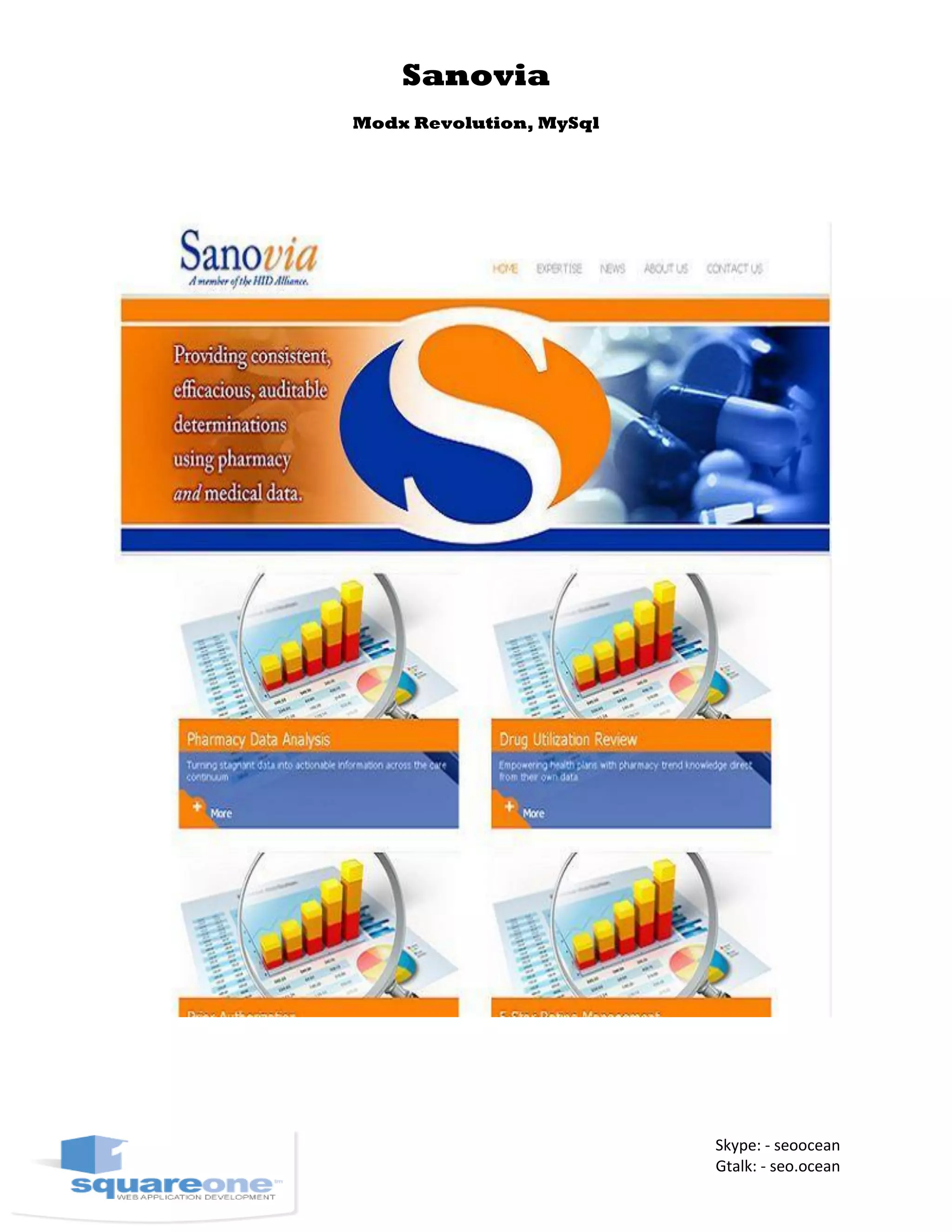Sanovia
Modx Revolution, MySql
Skype: - seoocean
Gtalk: - seo.ocean
 