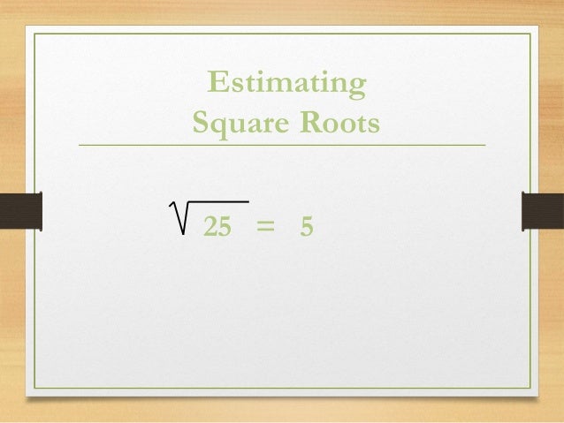 Square root