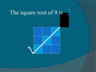 Square roots and cube roots | PPT