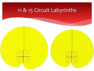 11 & 15 Circuit Labyrinths
 