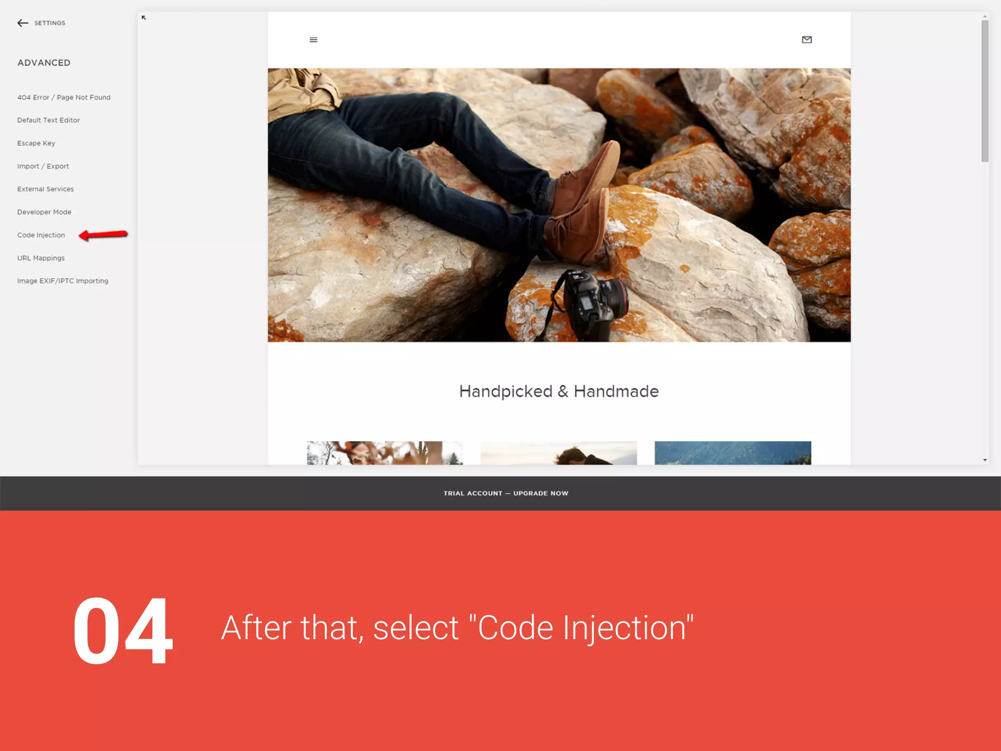 04Afterthat,select"CodeInjection"
 