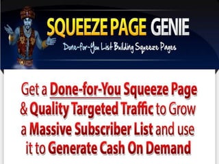 Squeeze Page Genie REVIEW