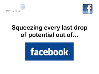 Squeezing every last drop
  of potential out of…
 