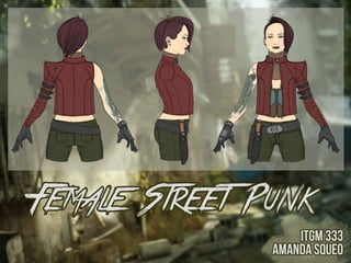 Amanda Squeo ZBrush Character Concept