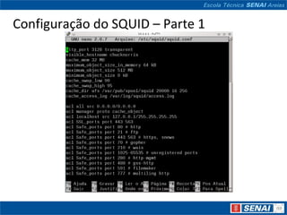 Configuração do SQUID – Parte 1 