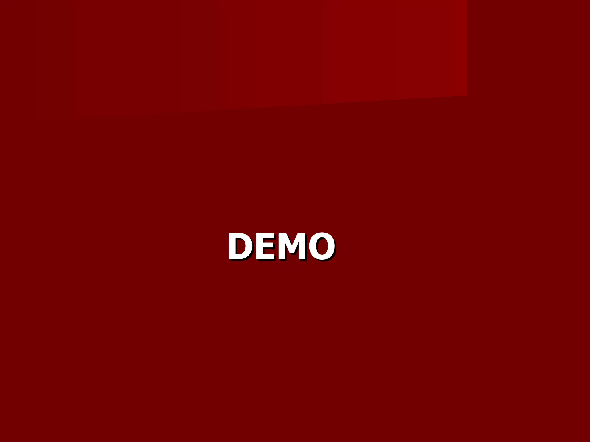 DEMO 