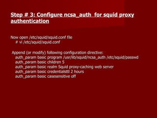 Squid server | PPT