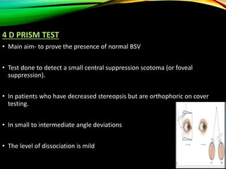 Clinical examination of squint | PPTX