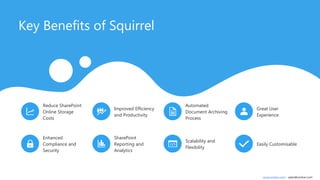 Squirrel: The Ultimate Document Archiving Solution for SharePoint ...