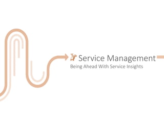 !!!!Service!Management

Being!Ahead!With!Service!Insights
 