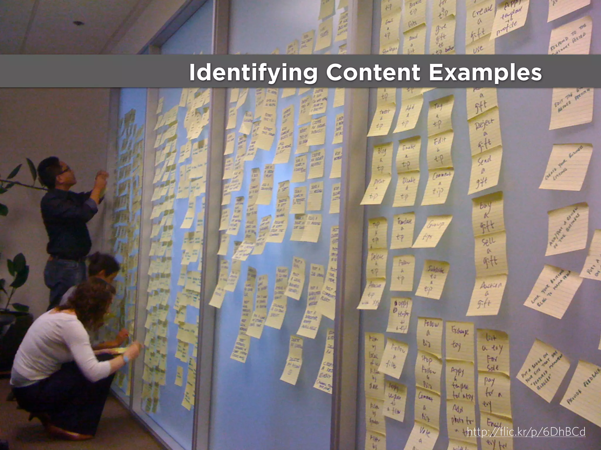 Identifying Content Examples

http://flic.kr/p/6DhBCd

 