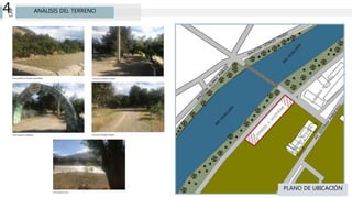 CAP
4 ANÁLISIS DEL TERRENO
PLANO DE UBICACIÓN
 