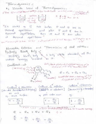 Physics notes