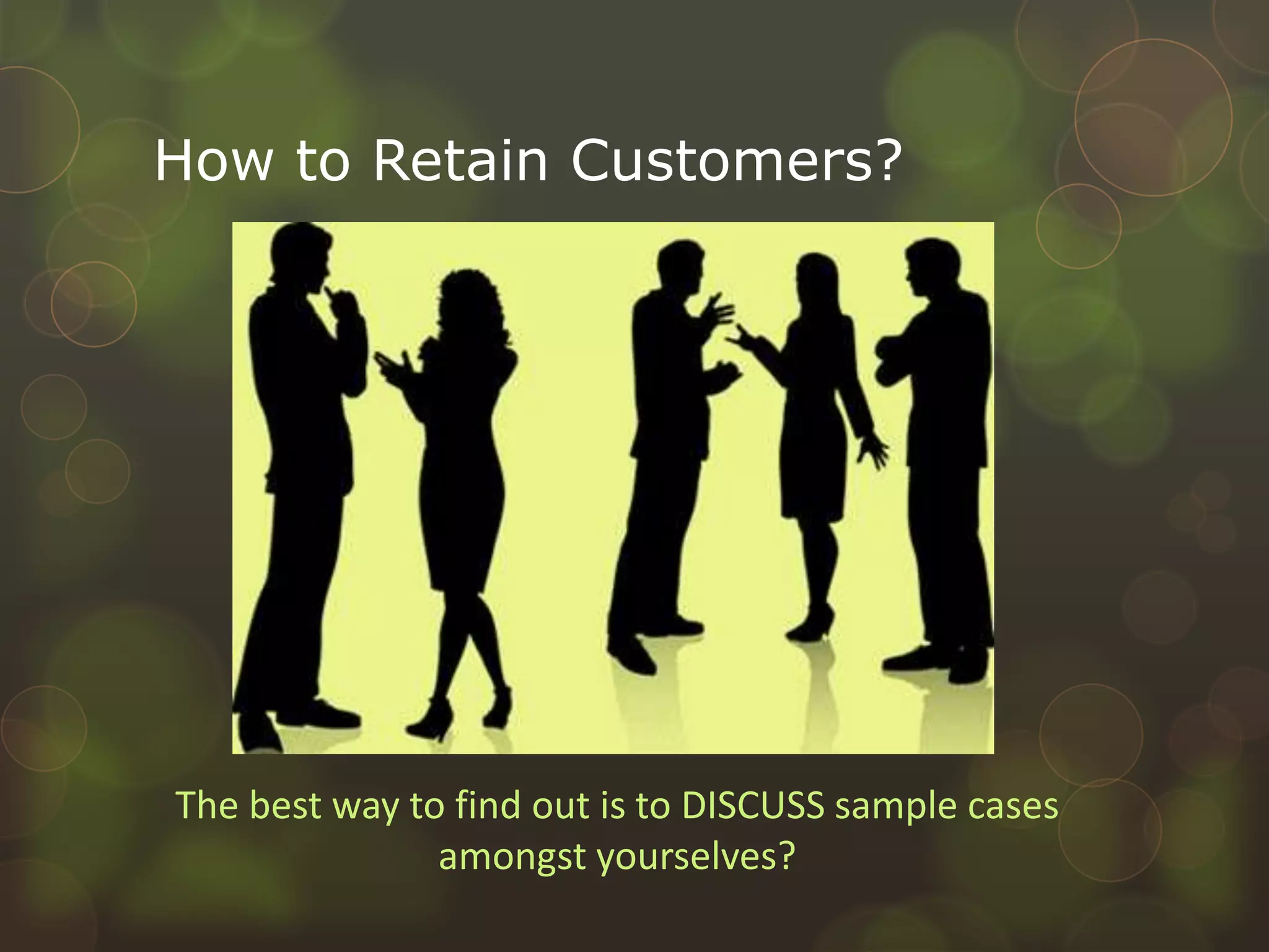 Customer Retention PPT customer-retention-ppt
