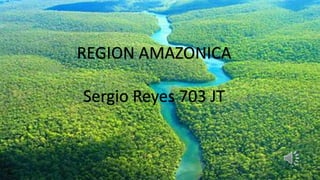 REGION AMAZONICA
Sergio Reyes 703 JT
 