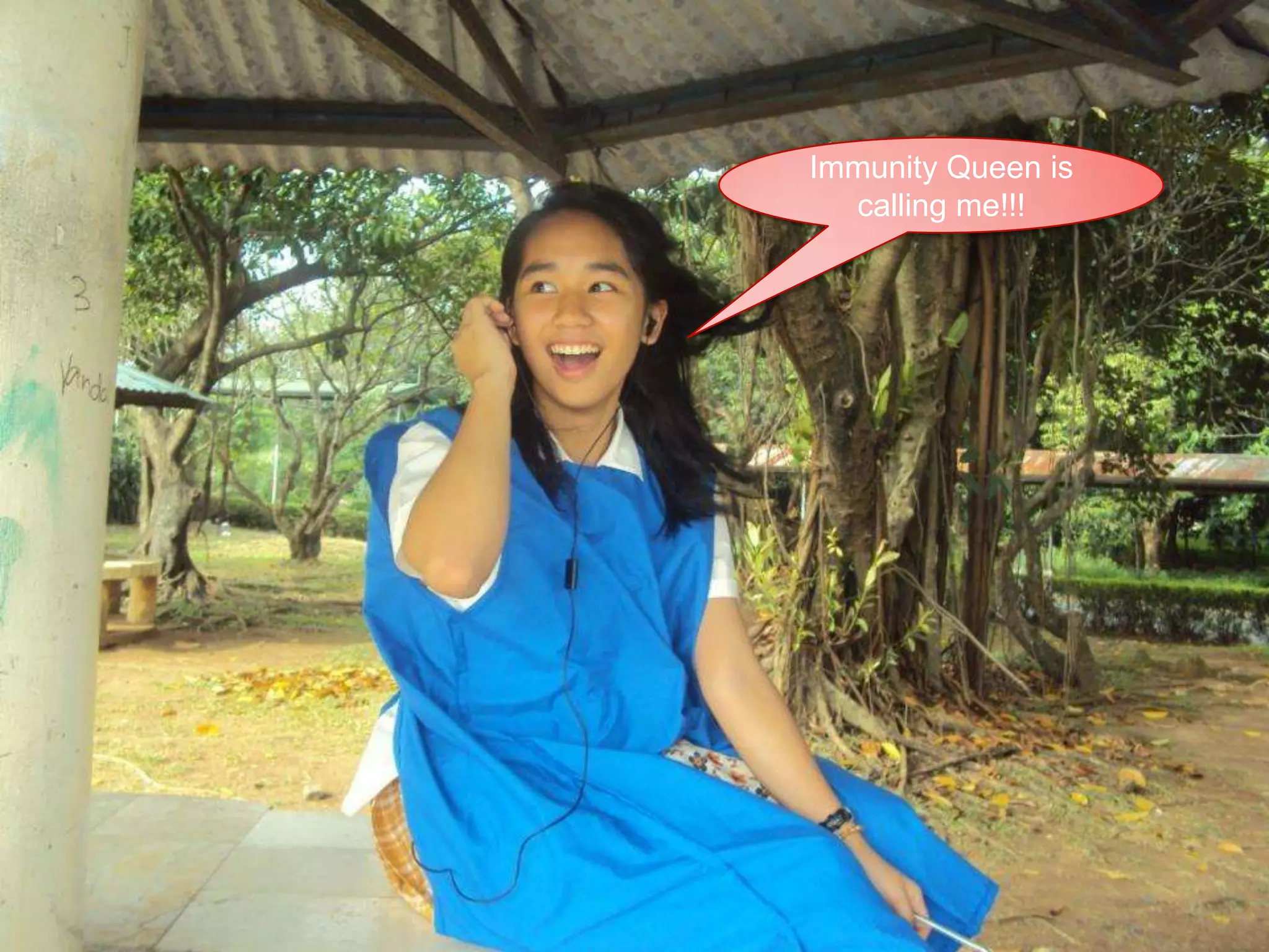 Immunity Queen is calling me!!!