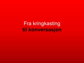 SR-Bank: Digitale trender og strategi for sosiale medier