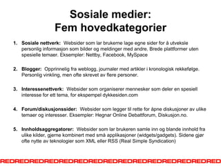 SR-Bank: Digitale trender og strategi for sosiale medier