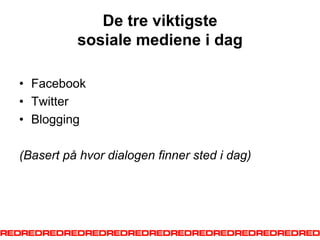 SR-Bank: Digitale trender og strategi for sosiale medier