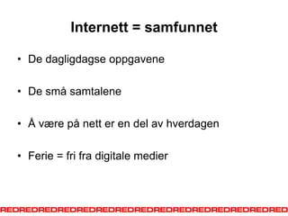 SR-Bank: Digitale trender og strategi for sosiale medier