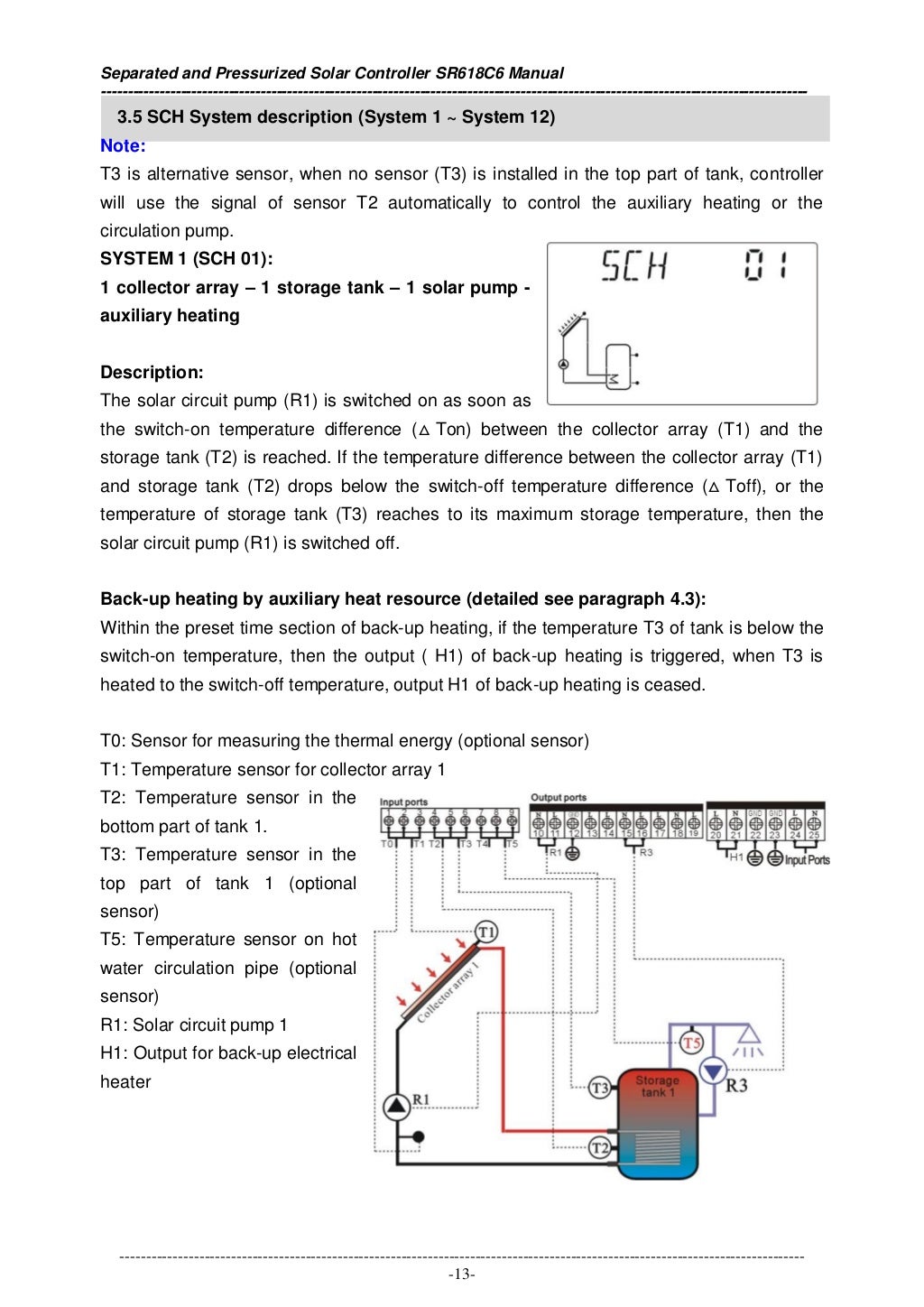 SR618C6 Solar Water Heater Controller for Split Solar Water Heating S…